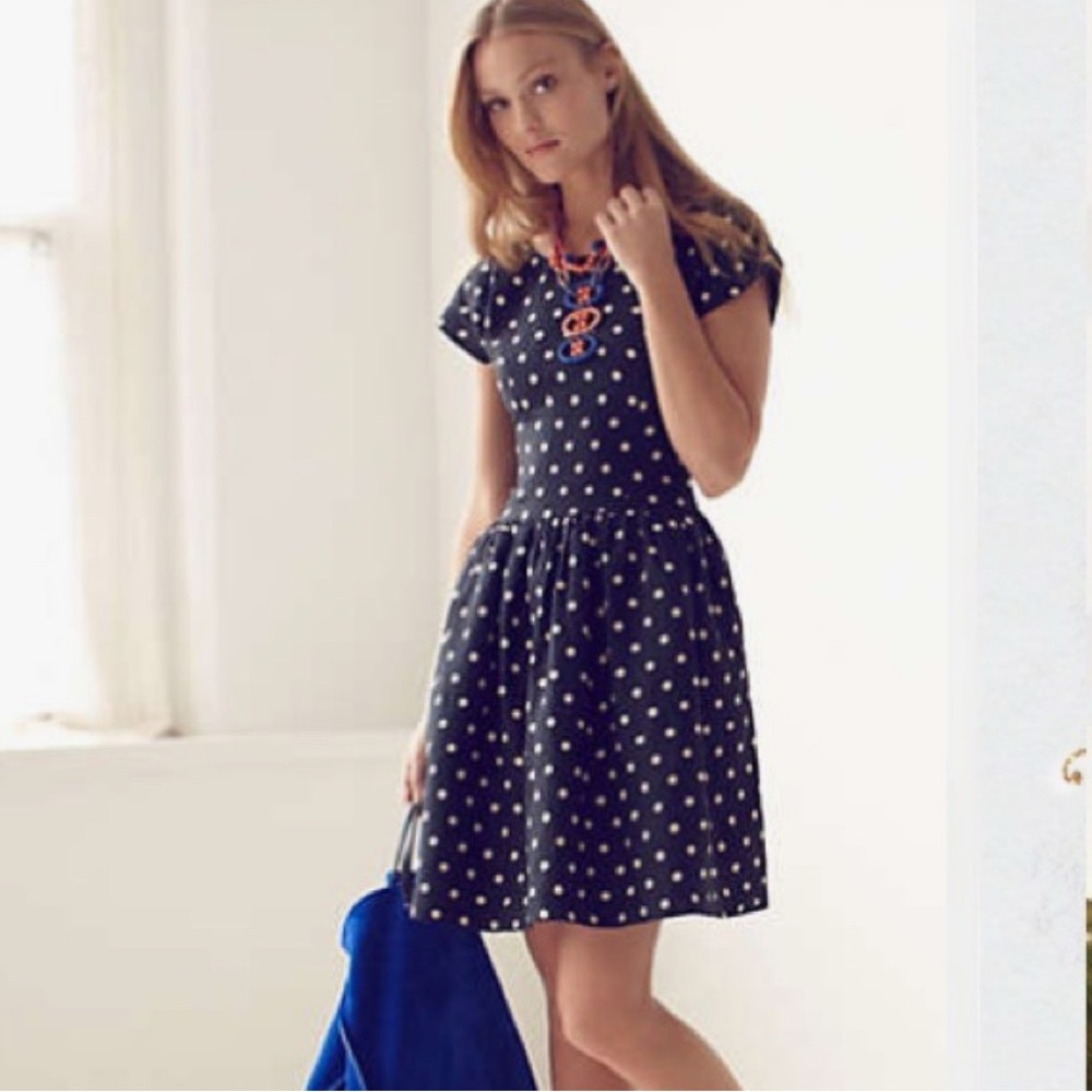 Anthropologie polka dot dress size 8. GUC